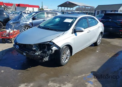 2015 Toyota Corolla Le Plus from USA, damaged, VIN 2T1BURHE5FC283205